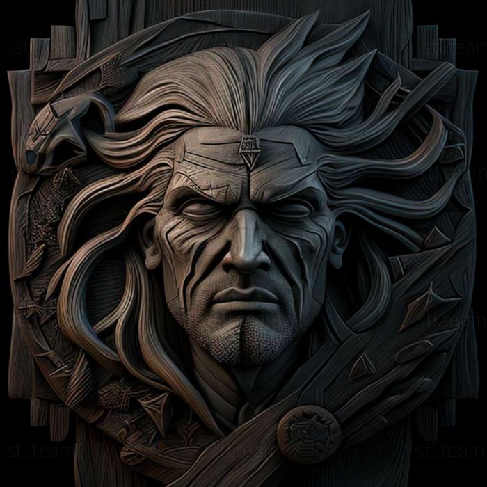 3D модель Гра Thronebreaker The Witcher Tales (STL)